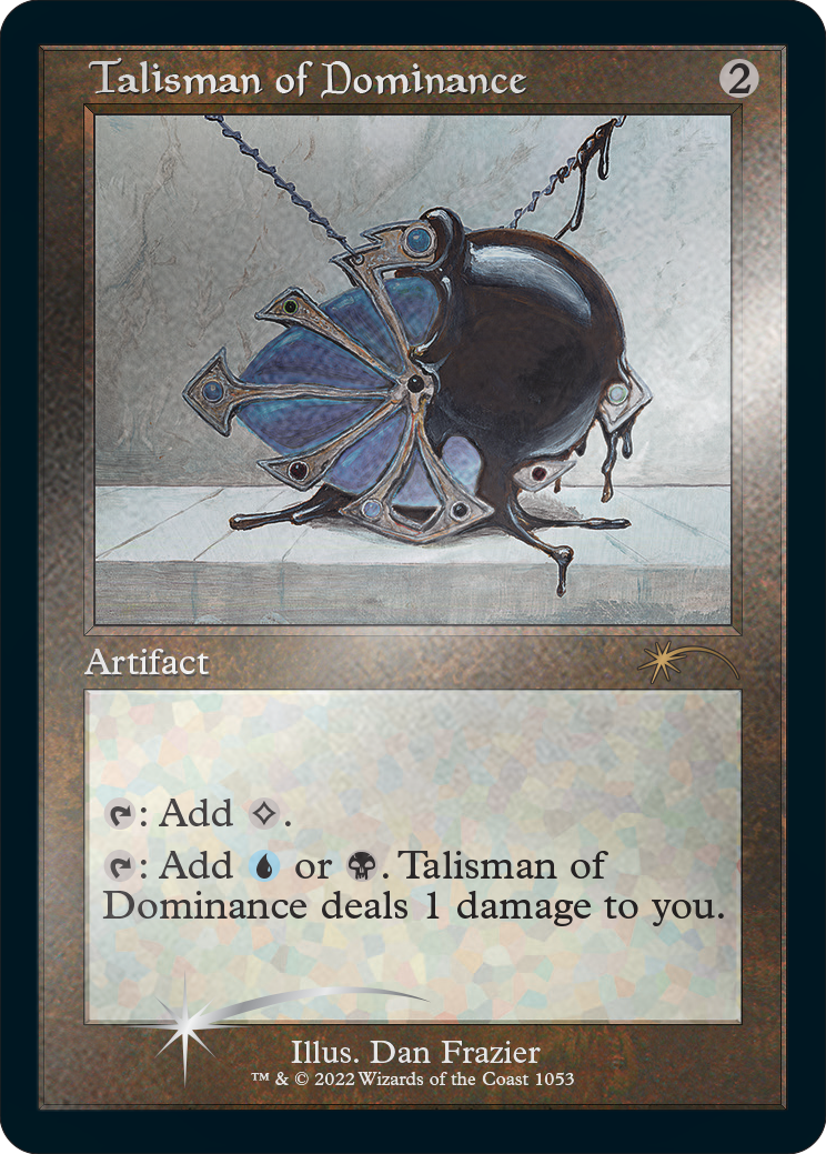 Dan Frazier Is Back Again: The Allied Talismans Foil Etched 