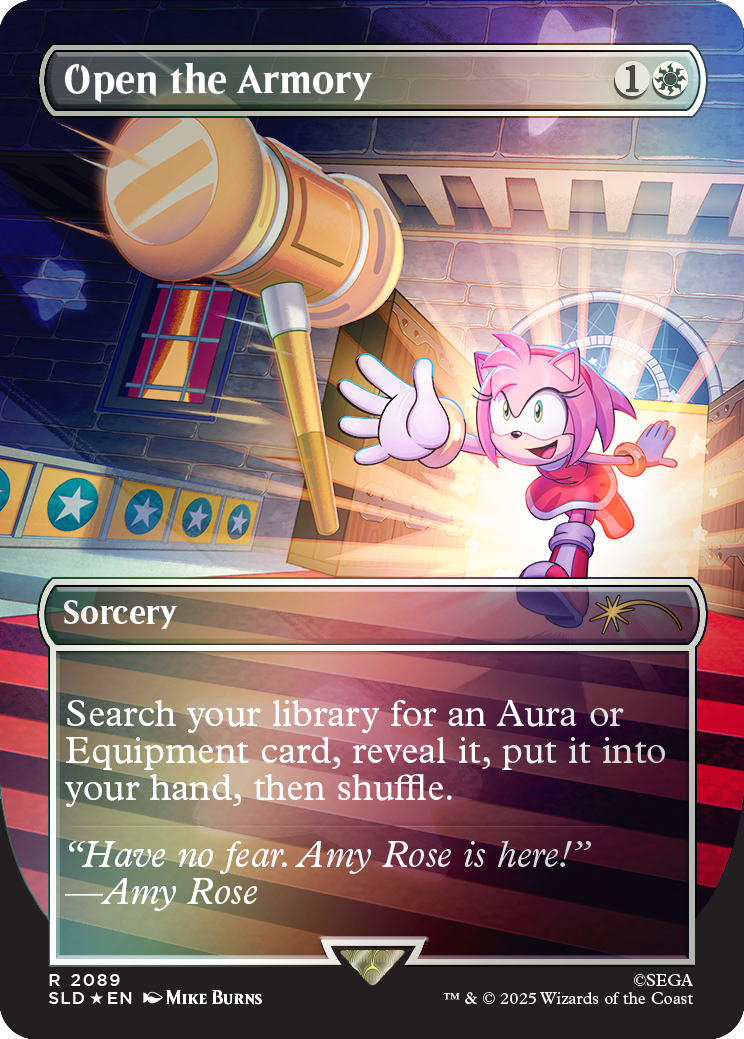 Secret Lair x Sonic: Chasing Adventure Foil Edition | Secret