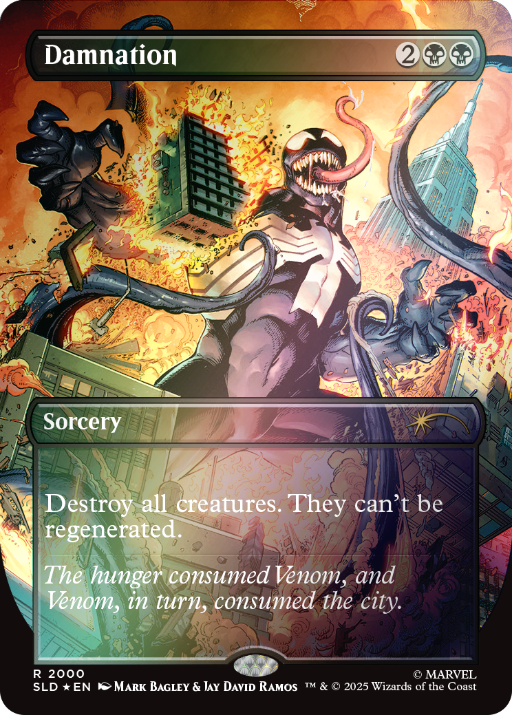 Secret Lair x Marvel's Spider-Man: Venom Unleashed (Colors) Foil