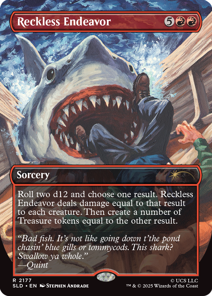 マジック：ザ・ギャザリング MTG secret lair JAWS foil Secret Lair x Jaws: Terror of Amity Island​ | Secret Lair