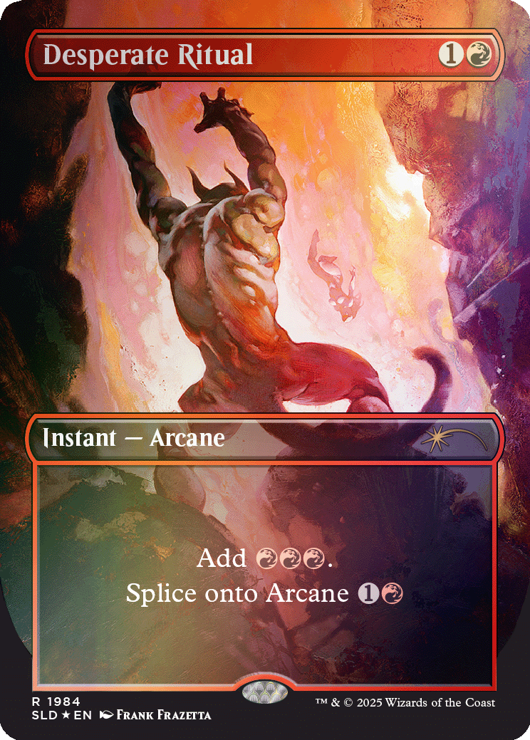 MTG　The Art of Frank Frazetta　foil The Art of Frank Frazetta: The Second Exhibition Foil