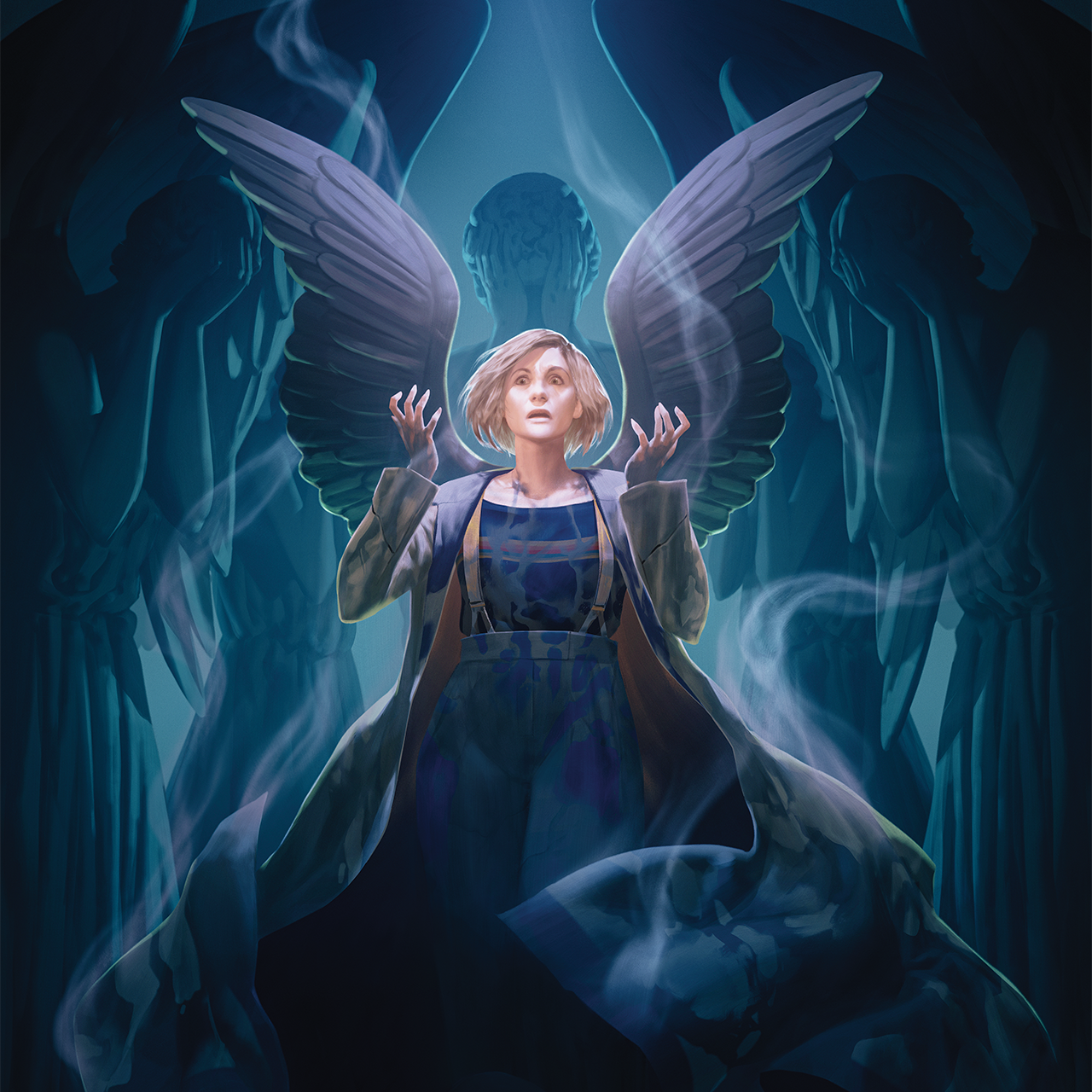 Secret Lair x Doctor Who: The Weeping Angels Foil Edition