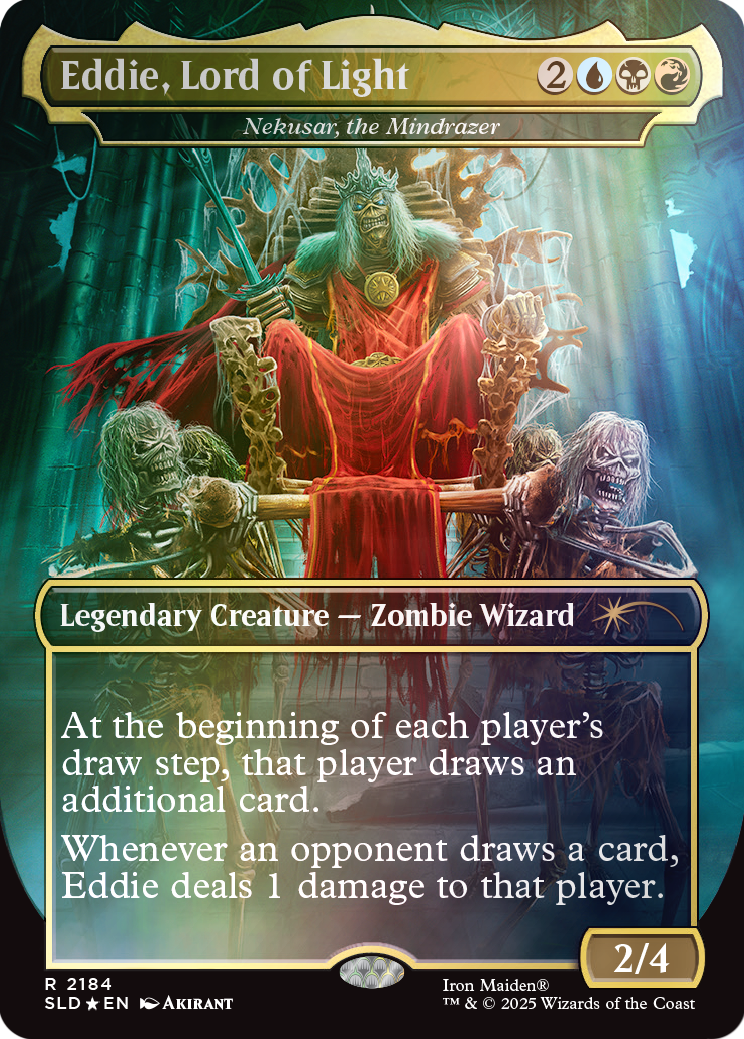 MTG Secret Lair x Iron Maiden Foil 未開封 Secret Lair x Iron Maiden: Eddie Unchained Foil​ Edition | Secret Lair