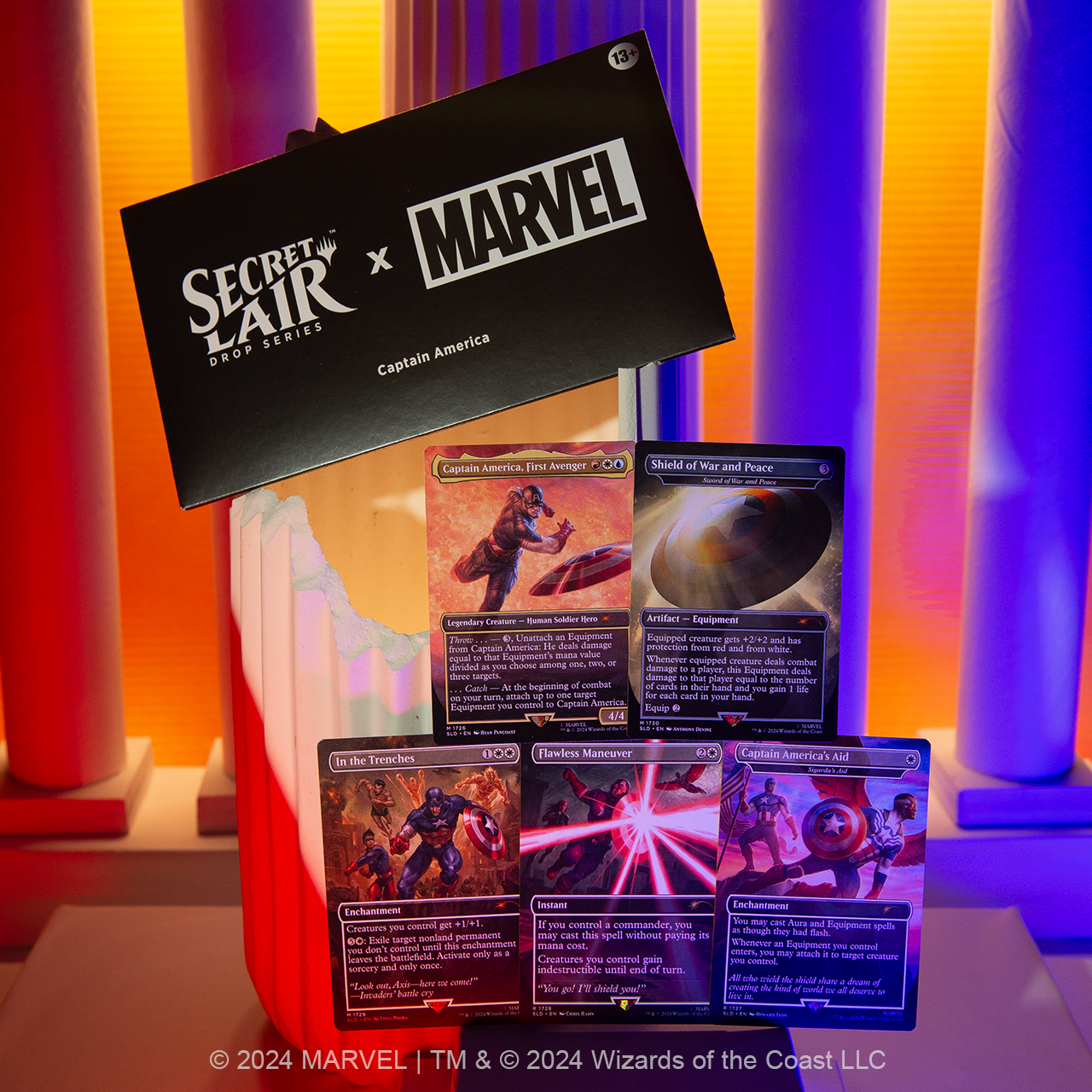 Secret Lair x Marvel's Captain America | Secret Lair store