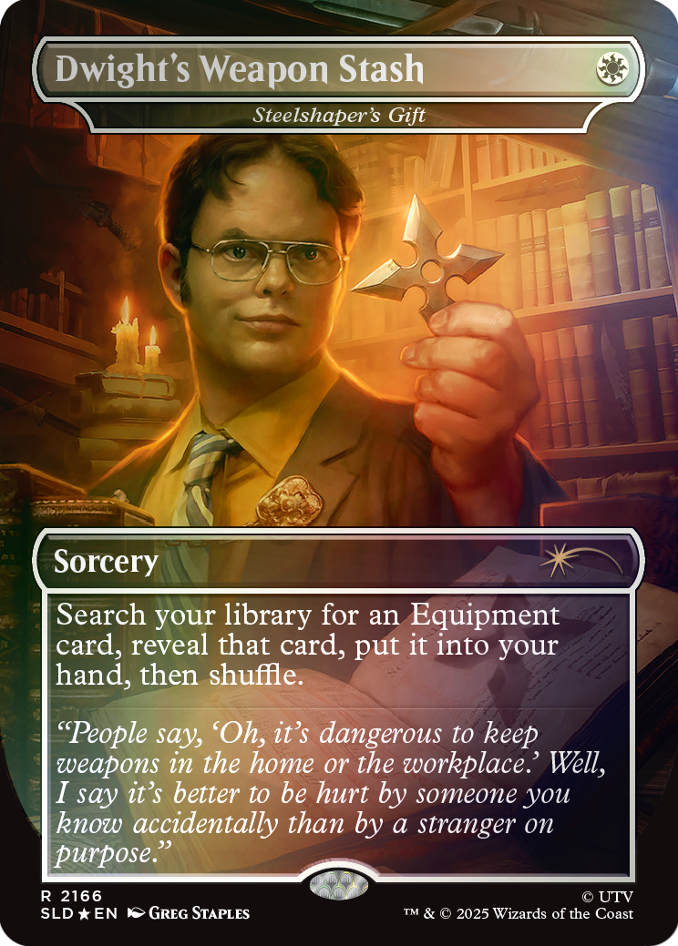 The Office: Dwight's Destiny foil(開封済) Secret Lair x The Office: Dwights Destiny Foil Edition​ | Secret