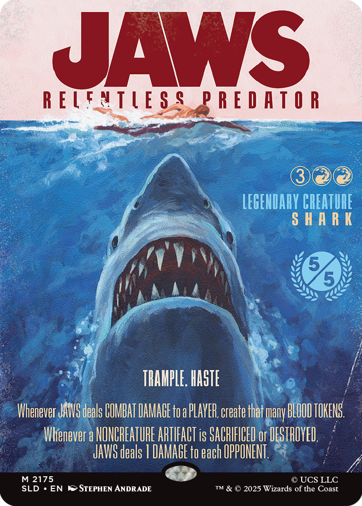 マジックザギャザリング MTG SecretLair x Jaws Secret Lair x Jaws: Terror of Amity Island​ | Secret Lair store