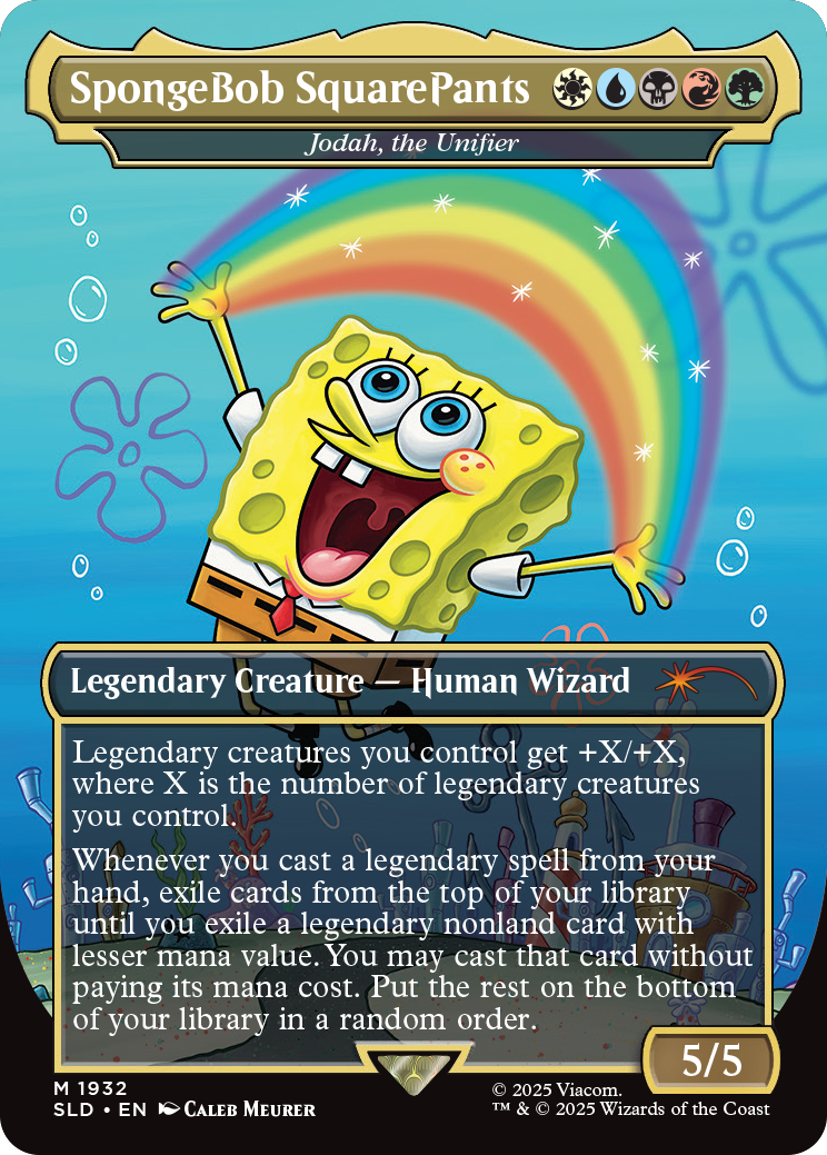 マジック：ザ・ギャザリング SpongeBob SquarePants Internet Sensation MTG Secret Lair x SpongeBob SquarePants: Internet Sensation