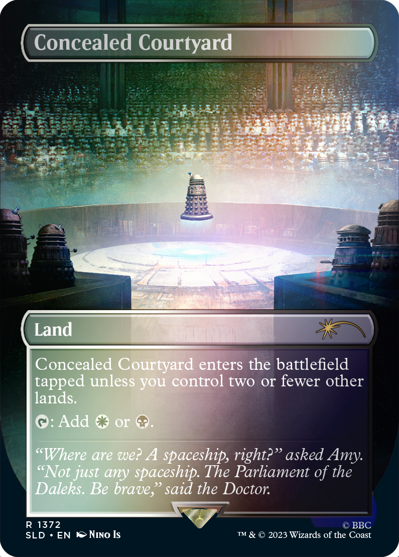 Secret Lair x Doctor Who: The Dalek Lands Foil Edition | Secret Lair