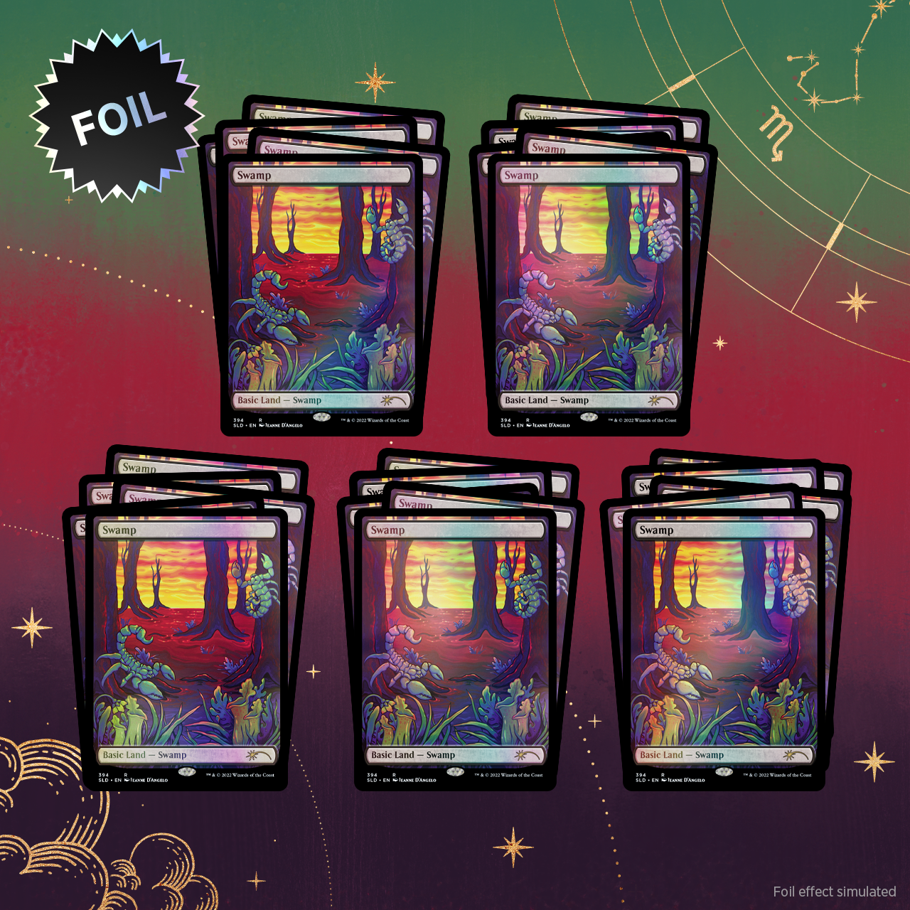 The Astrology Lands: Scorpio Foil Bundle | Secret Lair