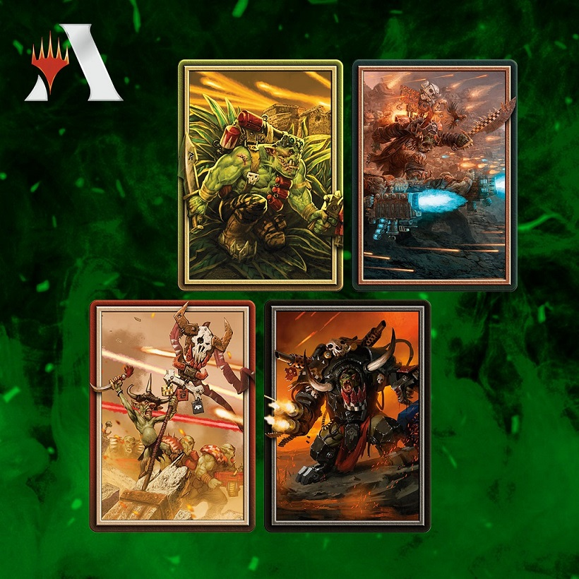mtg warhammer 40k secret lair card list Secret Lair Meets Warhammer in These Grim-Dark Drops!