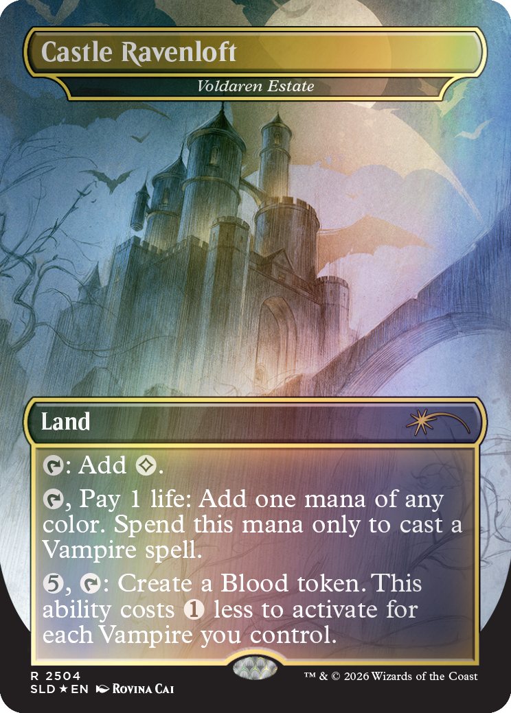 Secret Lair x Dungeons & Dragons®: Strahd's Descent Foil Edition