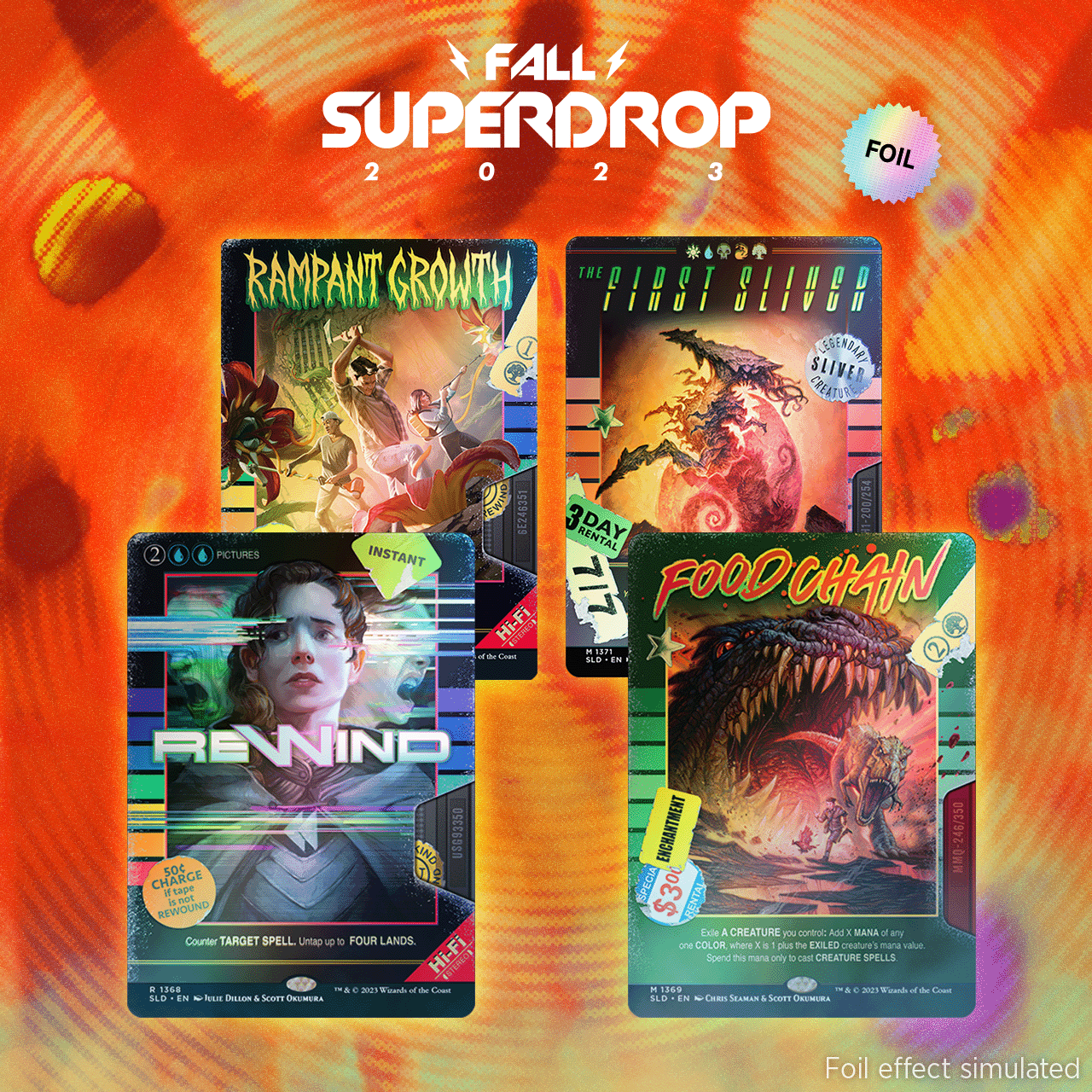 Bugs, Bands & Blockbusters Bundle Foil Edition | Secret Lair