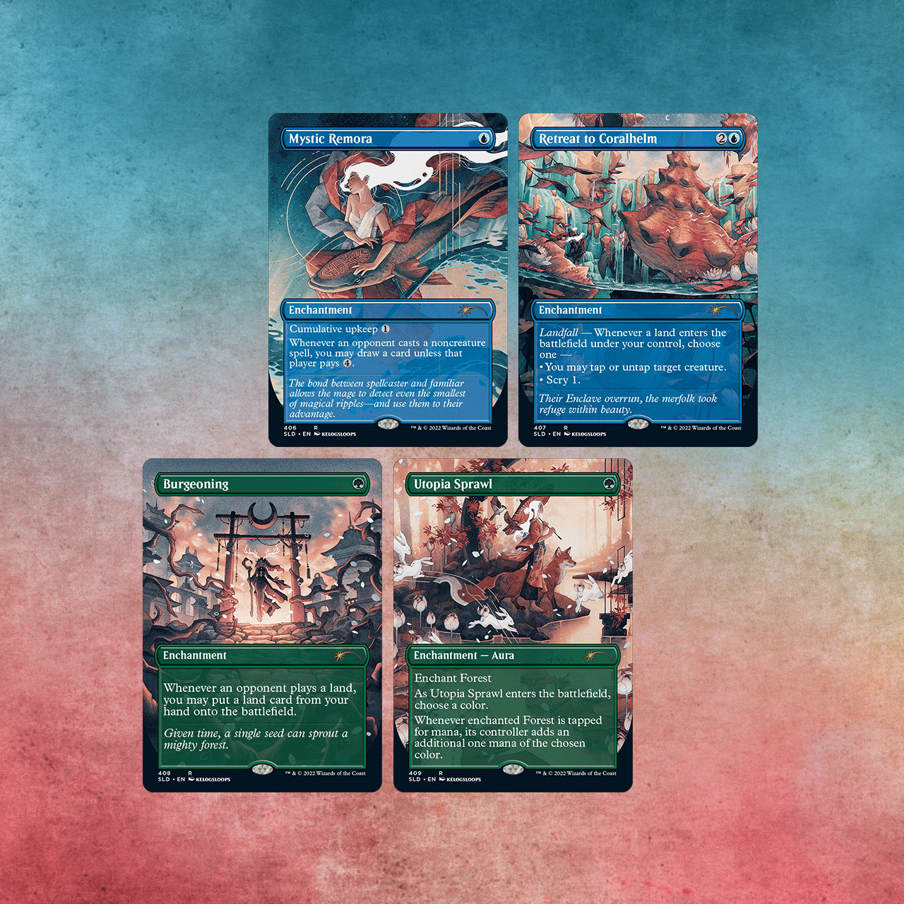 secret lair 印鑑サイクル10種セット ノンfoil