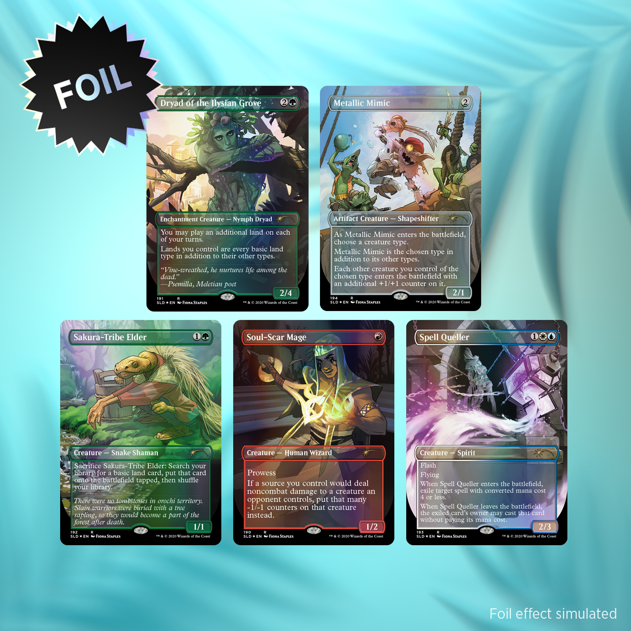 8枚セット【新品】Secret Lair　フォートナイト　Foil　希少　限定品 Unboxing: Secret Lair x Fortnite (Magic the Gathering