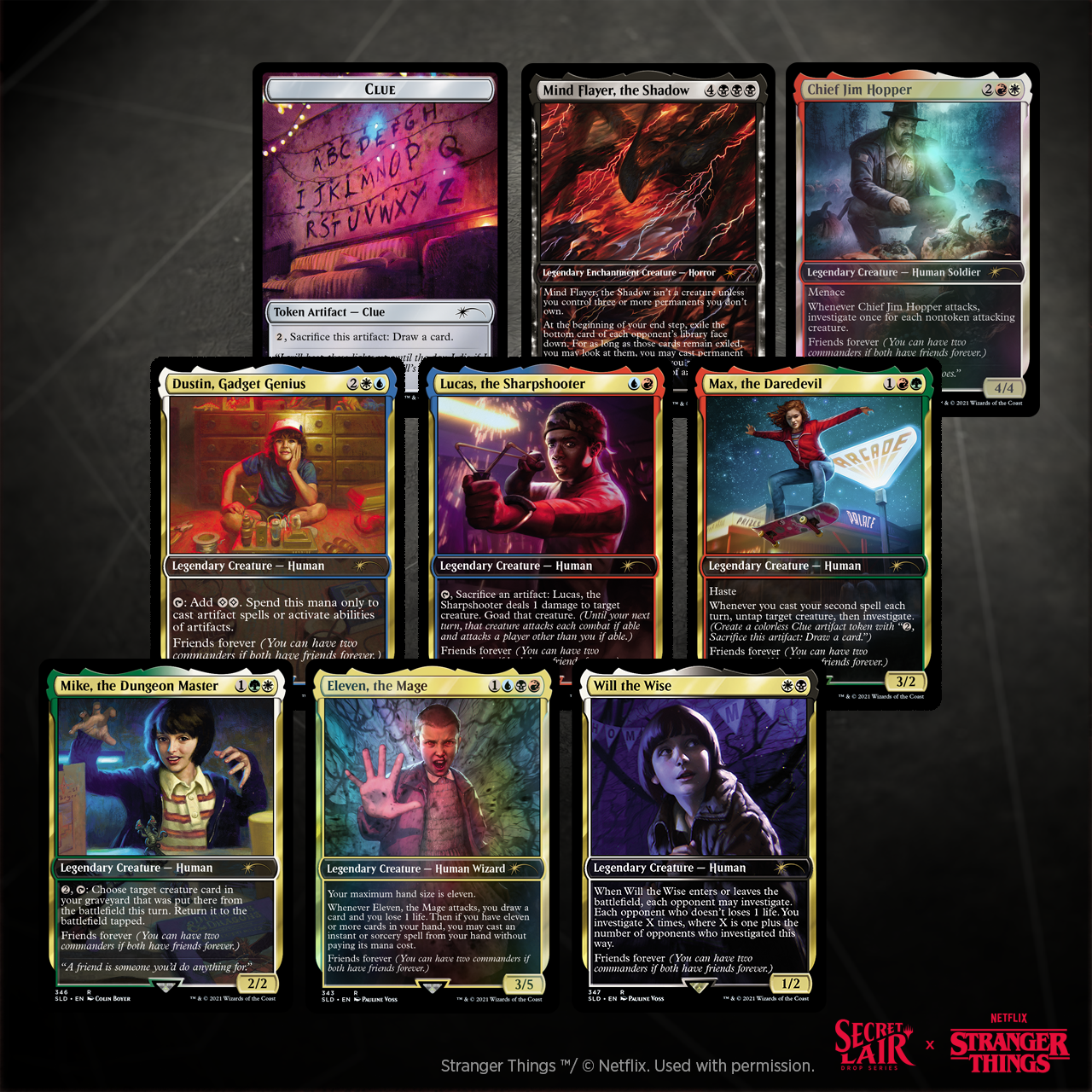 マジック：ザ・ギャザリング MTG Secret Lair x Stranger Things Amazon.com: Magic TCG Magic: The Gathering Secret Lair: x