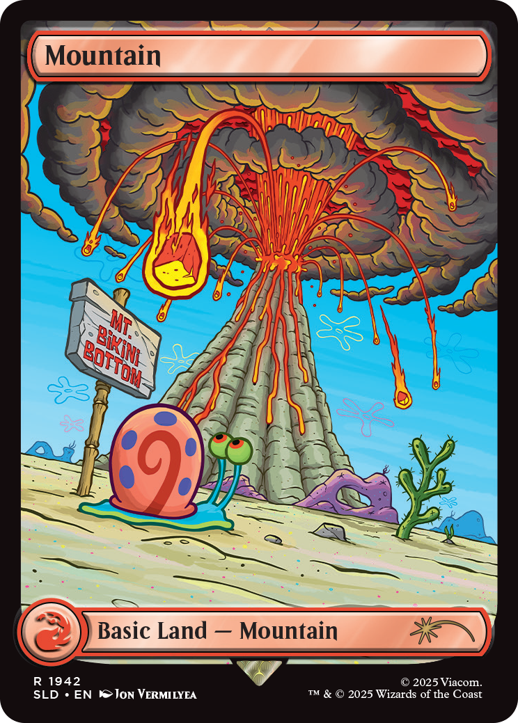 MTG 島12枚 沼12枚（フルアート） SpongeBob 英　合計24枚 Secret Lair x SpongeBob SquarePants: Lands Under the Sea