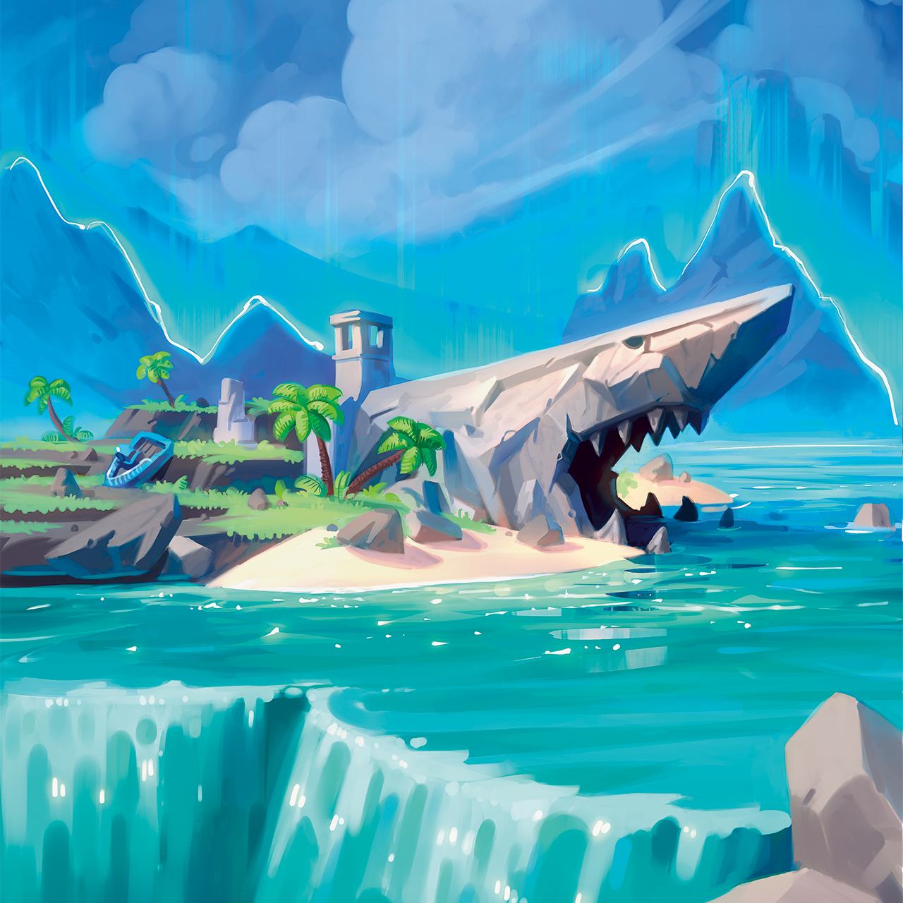 Secret Lair x FORTNITE: Landmarks and Locations | Secret Lair Secret Lair x FORTNITE: Landmarks and Locations | Secret Lair