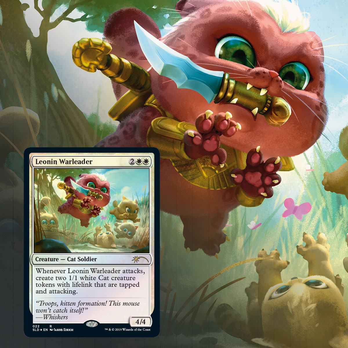 数量限定】 MTG SECRET LAIR「Look at the Kitties