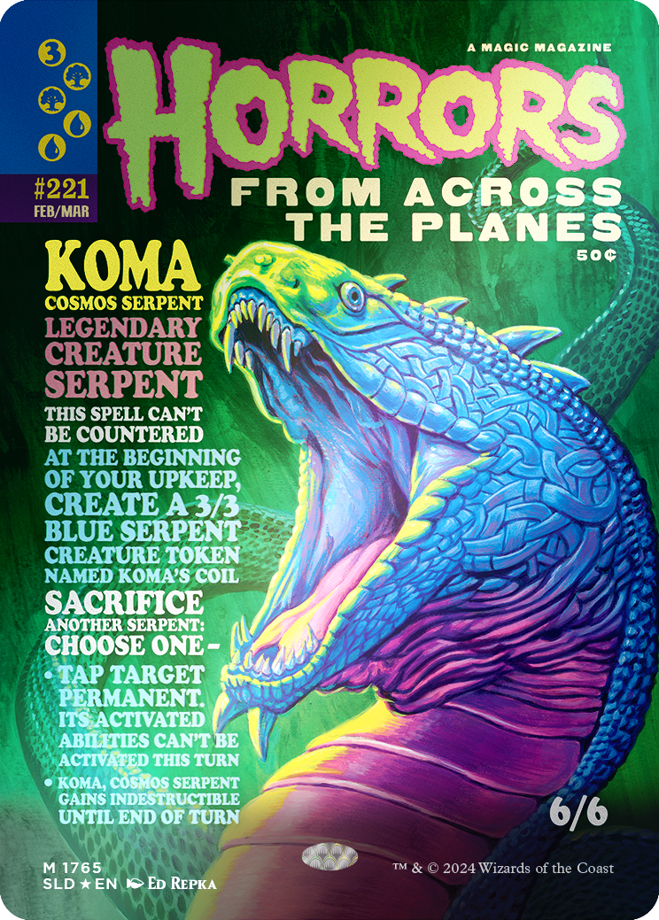 Monstrous Magazines Foil Edition | Secret Lair