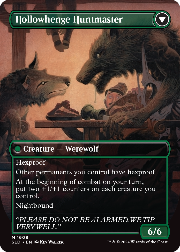 mtg プレイマット / not a wolf secret lair mtg プレイマット / not a wolf secret lair Featuring: Not a