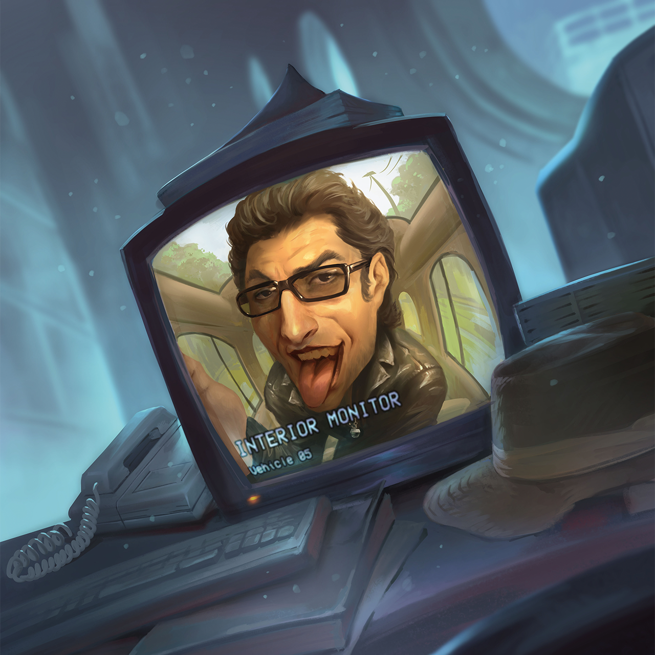 Secret Lair x Jurassic World: Dr. Ian Malcolm Foil Edition Secret Lair x Jurassic World: Dr. Ian Malcolm Foil Edition