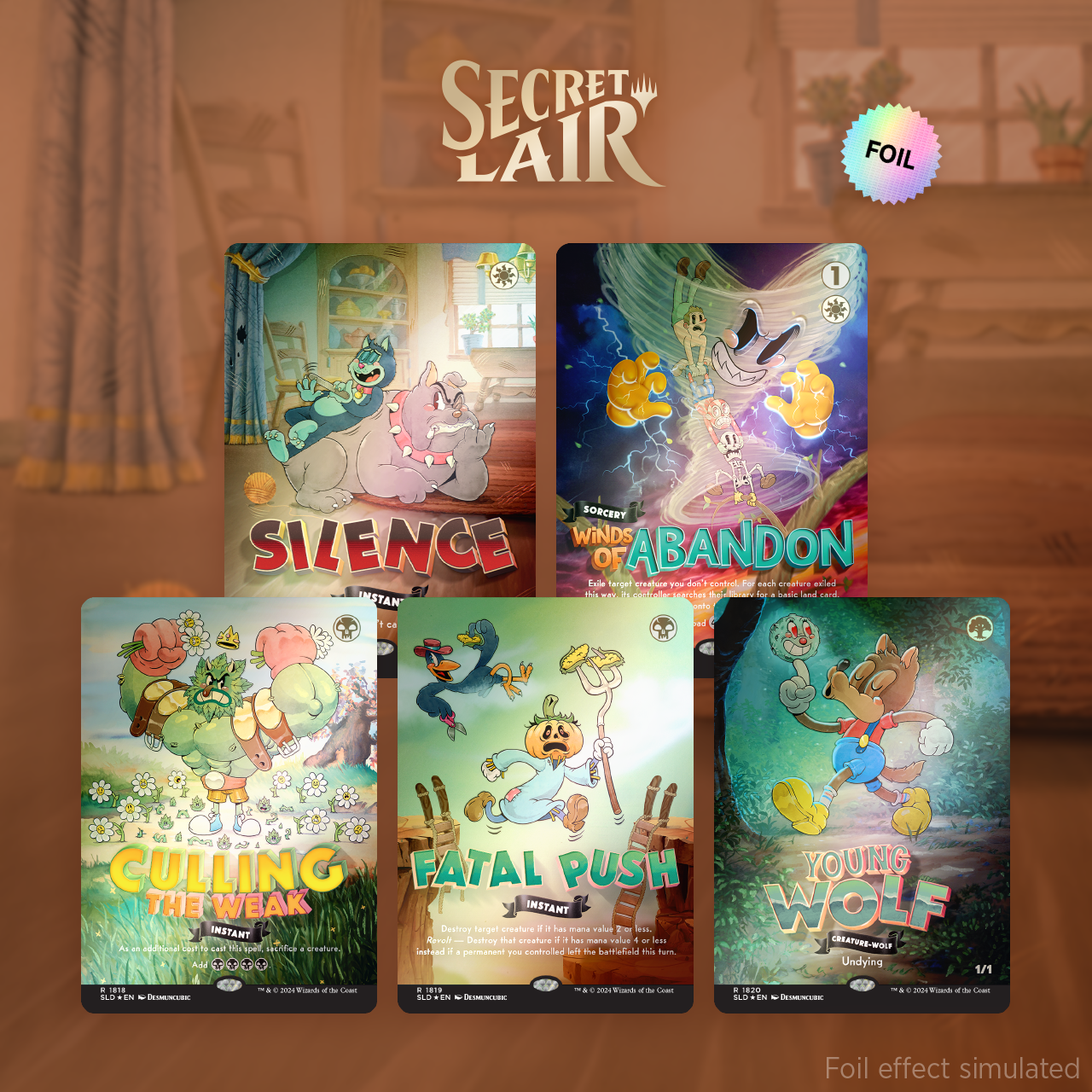 マジック：ザ・ギャザリング Secret Lair Twisted Toons Foil Twisted Toons Foil Edition | Secret Lair