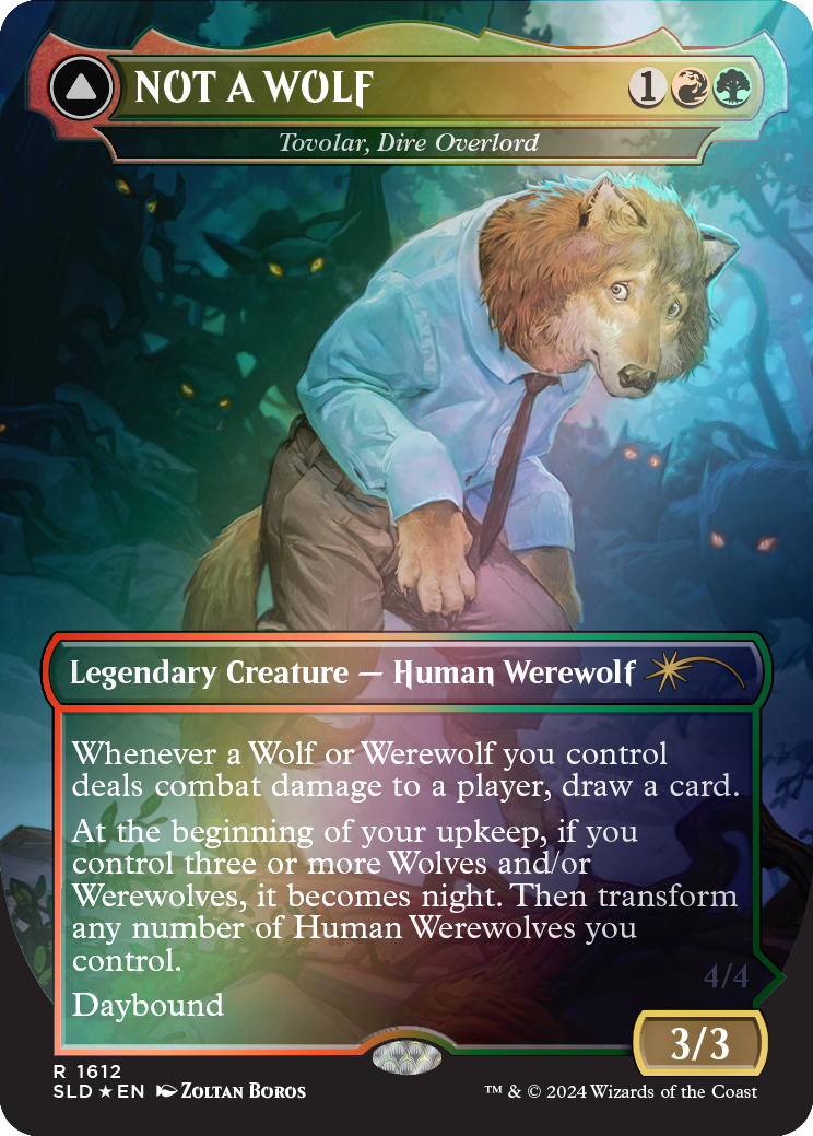Featuring: Not a Wolf Foil Edition