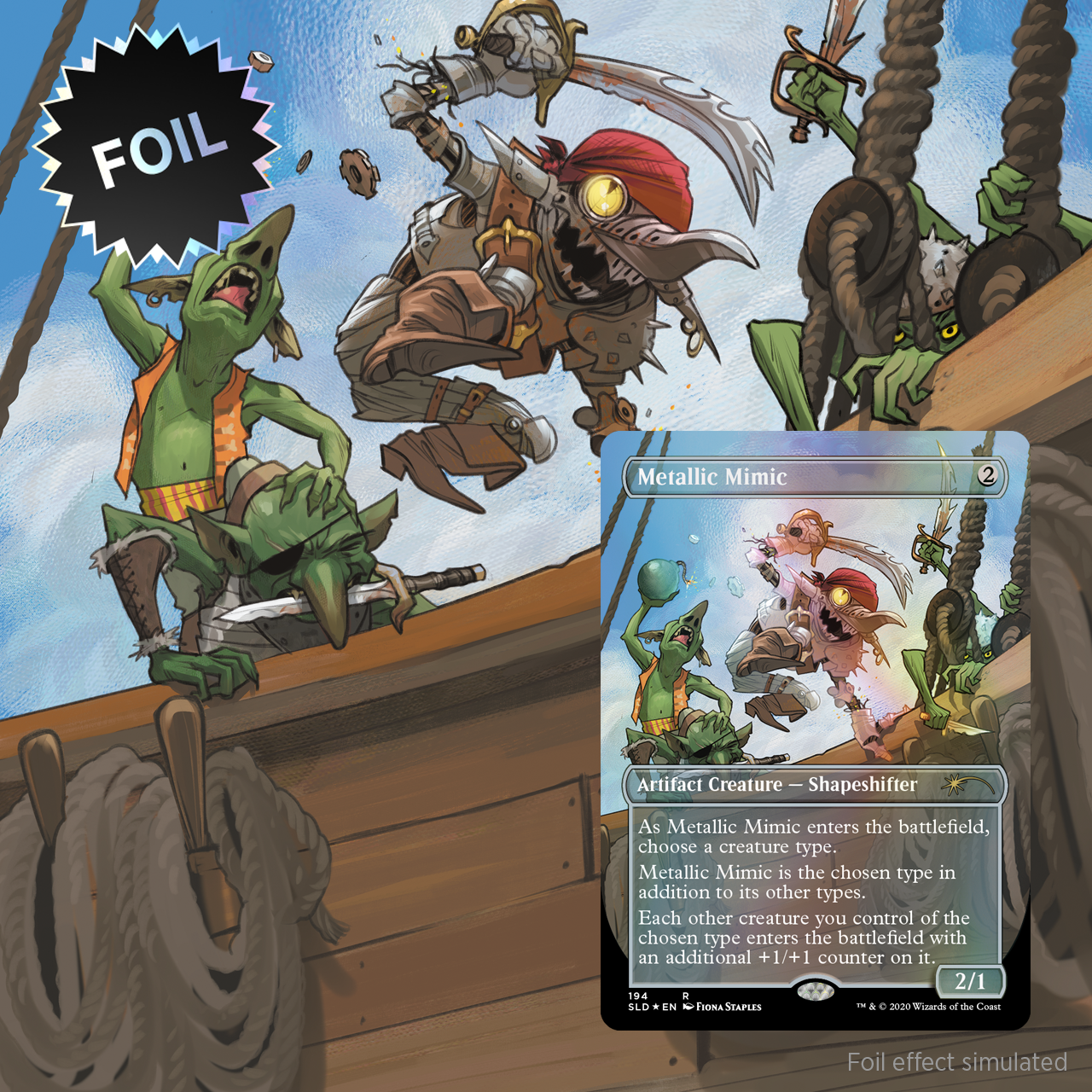 マジック：ザ・ギャザリング MTG Secret Lair Fiona Staples foil Special Guest: Fiona Staples Foil Edition | Secret Lair