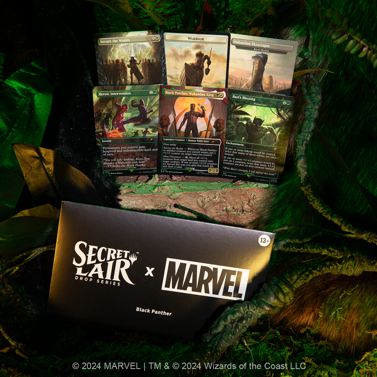 使い勝手の良い Secret Lair Secret | Panther Black Marvel's x Lair マジック：ザ・ギャザリング