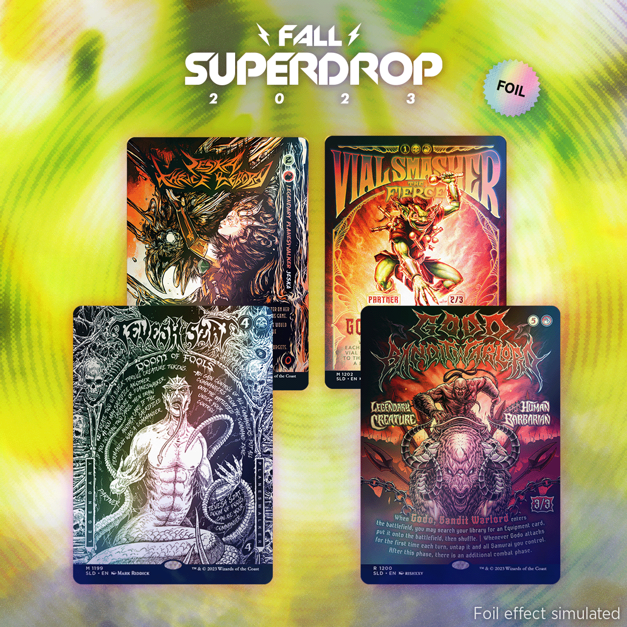 Bugs, Bands & Blockbusters Bundle Foil Edition | Secret Lair