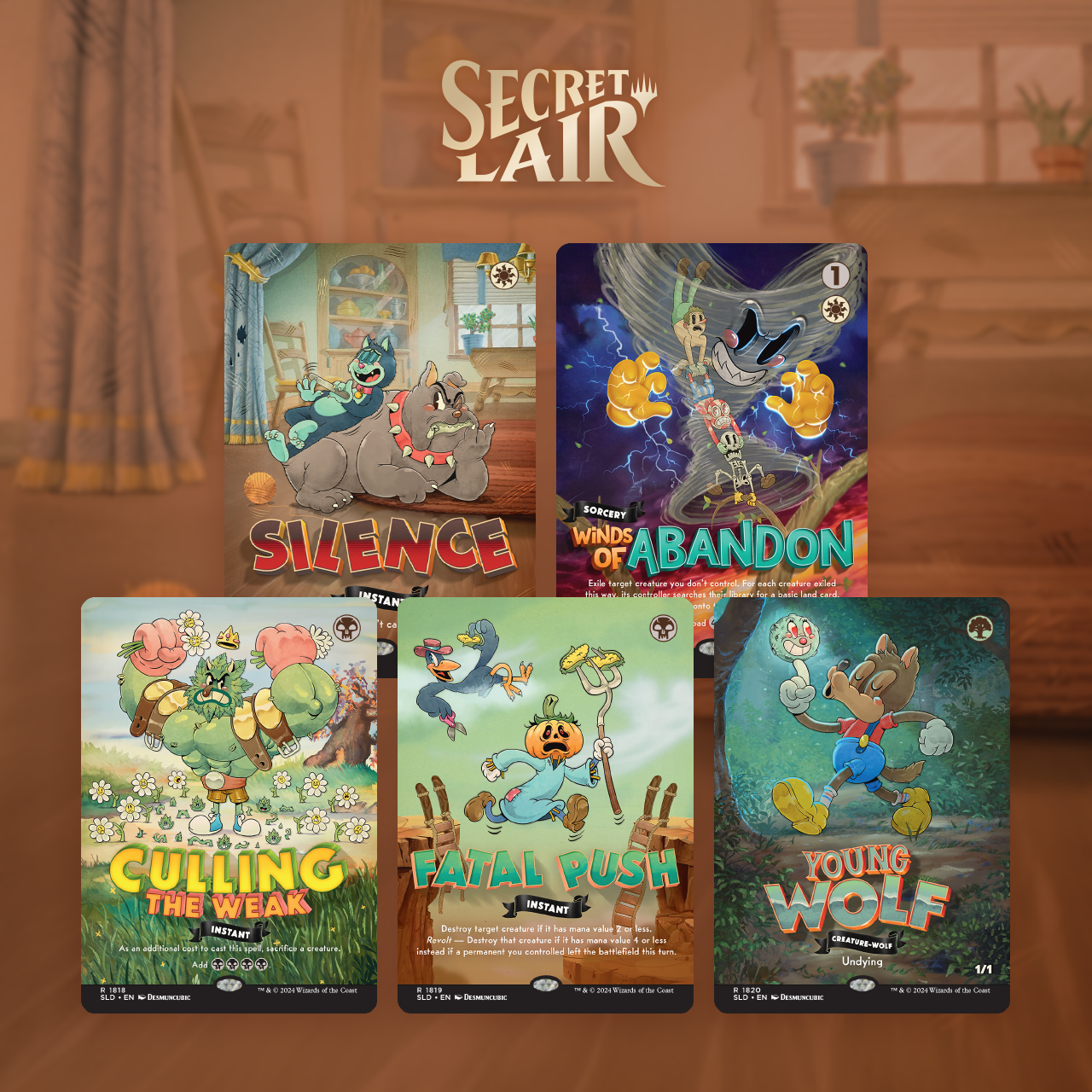 マジック：ザ・ギャザリング Secret Lair Twisted Toons Foil Twisted Toons FOIL EDITION Secret Lair SLD | MTG Magic