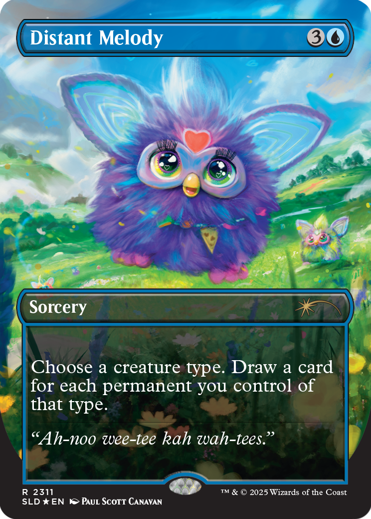 mtg シークレットレイヤー　ファービー Furby シークレットレイヤー x ファービー: ザ・ギャザリング : r/magicTCG