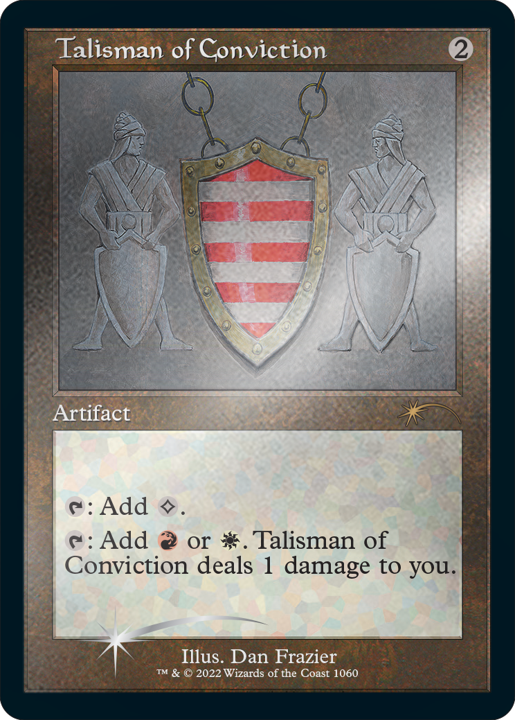 Dan Frazier Is Back Again: The Enemy Talismans Foil Etched Edition 