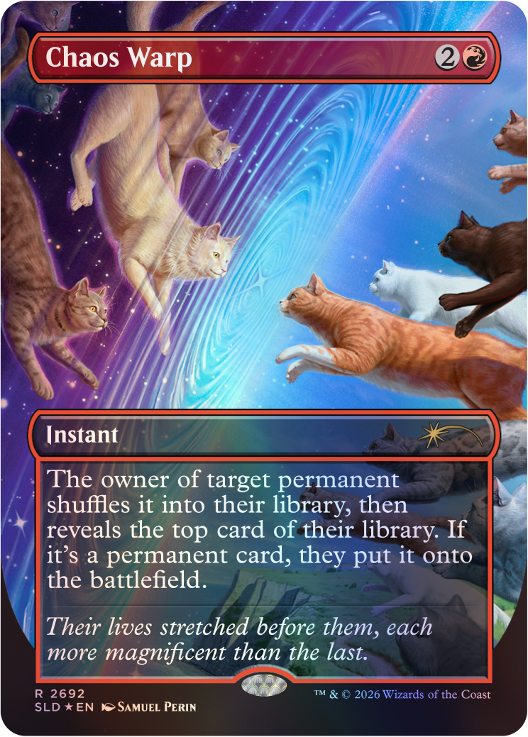 Cats of Chaos Foil Edition​ | Secret Lair