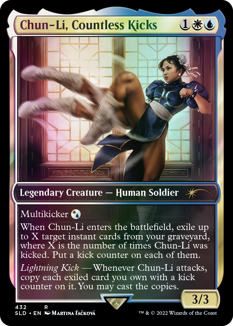 MTG Secret Lair x Street Fighter FOIL版対応いたしました