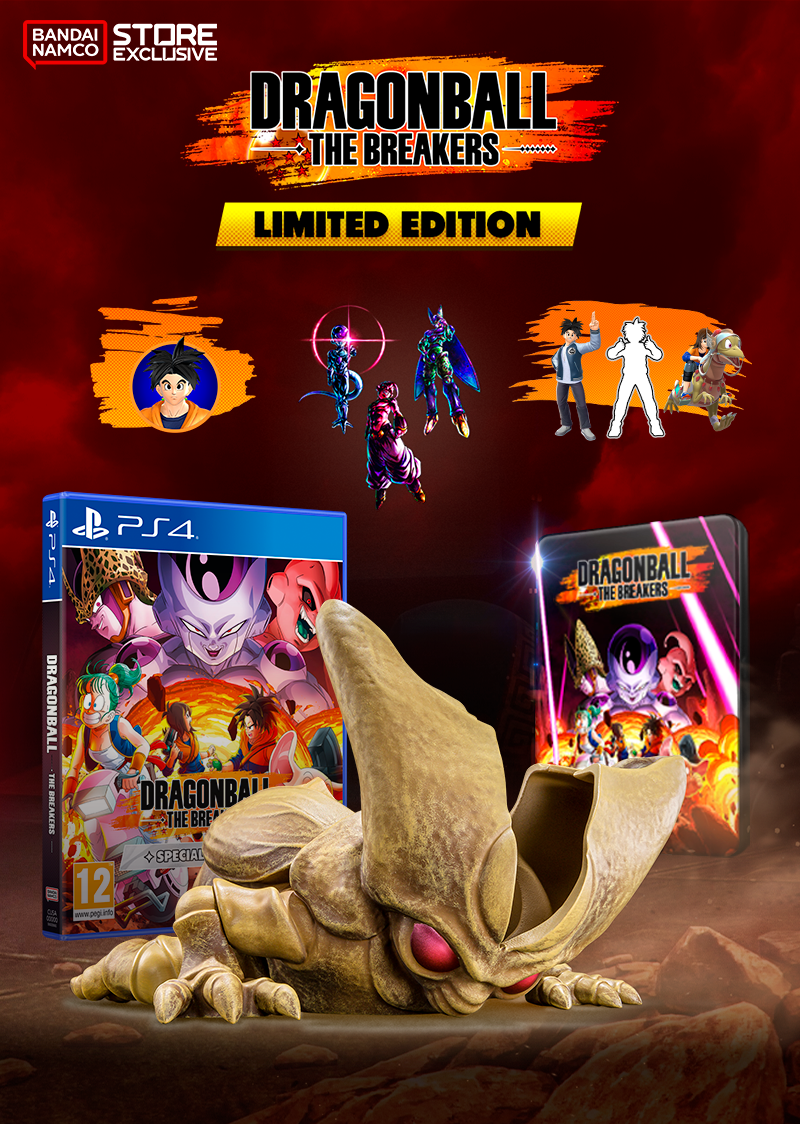 DRAGON BALL: THE BREAKERS - LIMITED EDITION [PS4]| Store Bandai Namco ent.