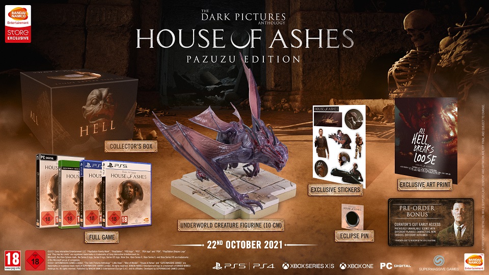 The Dark Pictures Anthology House Of Ashes Pazuzu Edition Ps5 Store Bandai Namco Ent