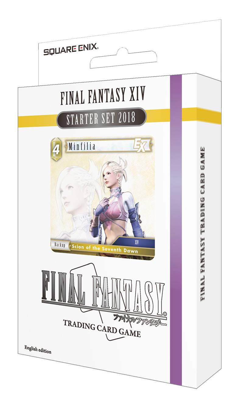 Final Fantasy X Trading Card Game Starter Set 50 tarjetas edición alemana