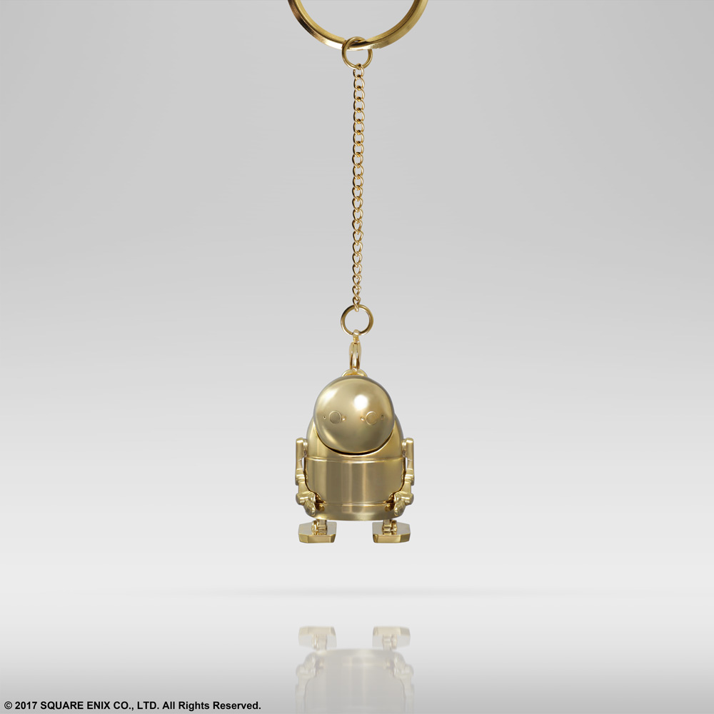 NIER AUTOMATA METAL KEYCHAIN GOLD MACHINE LIFEFORM Square Enix Store   8614825648c55a6bb483d587648d132e 