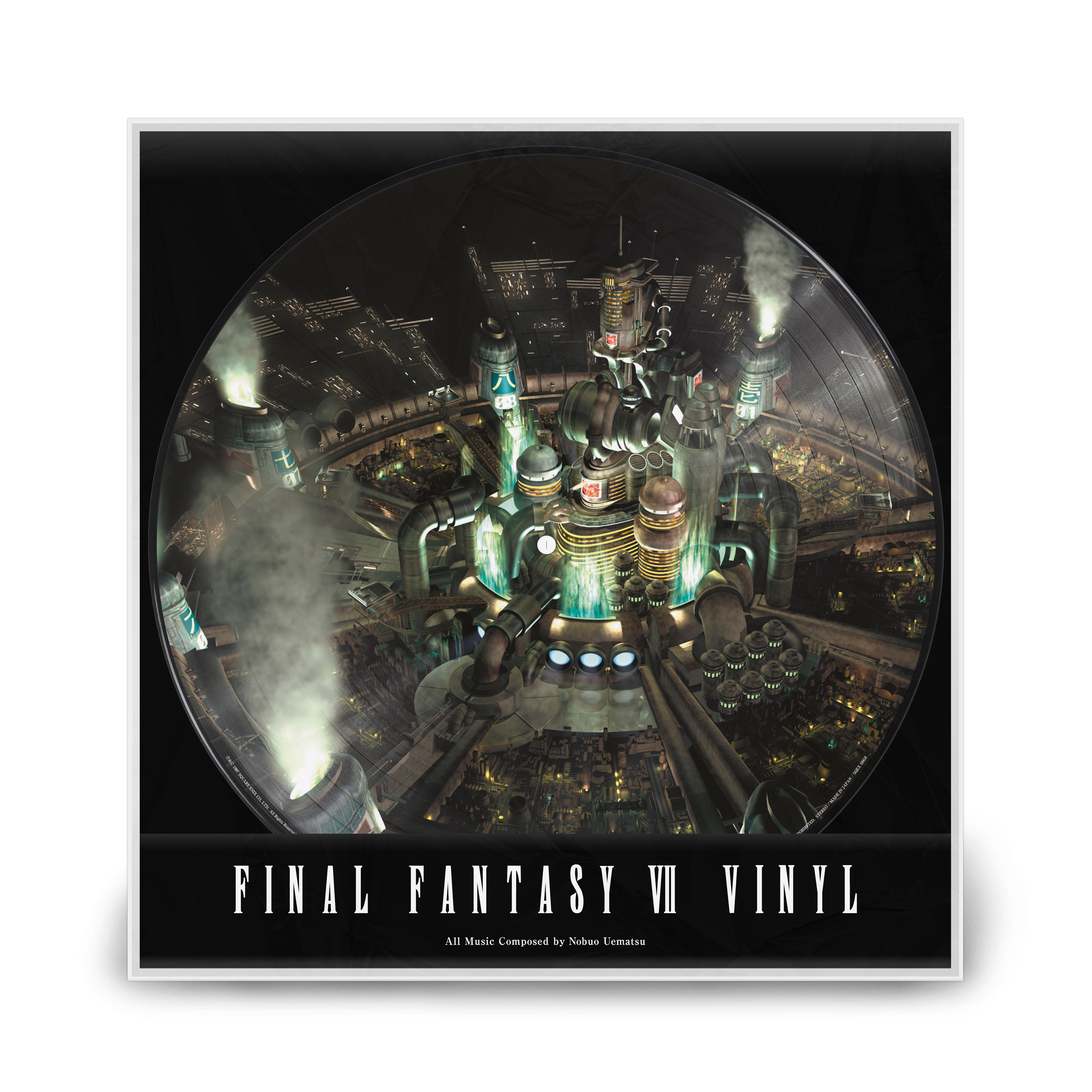 Final Fantasy Spiele Vinyl-Schallplatte Uhr Wand Dekor Home Design Handmade 7 VI 