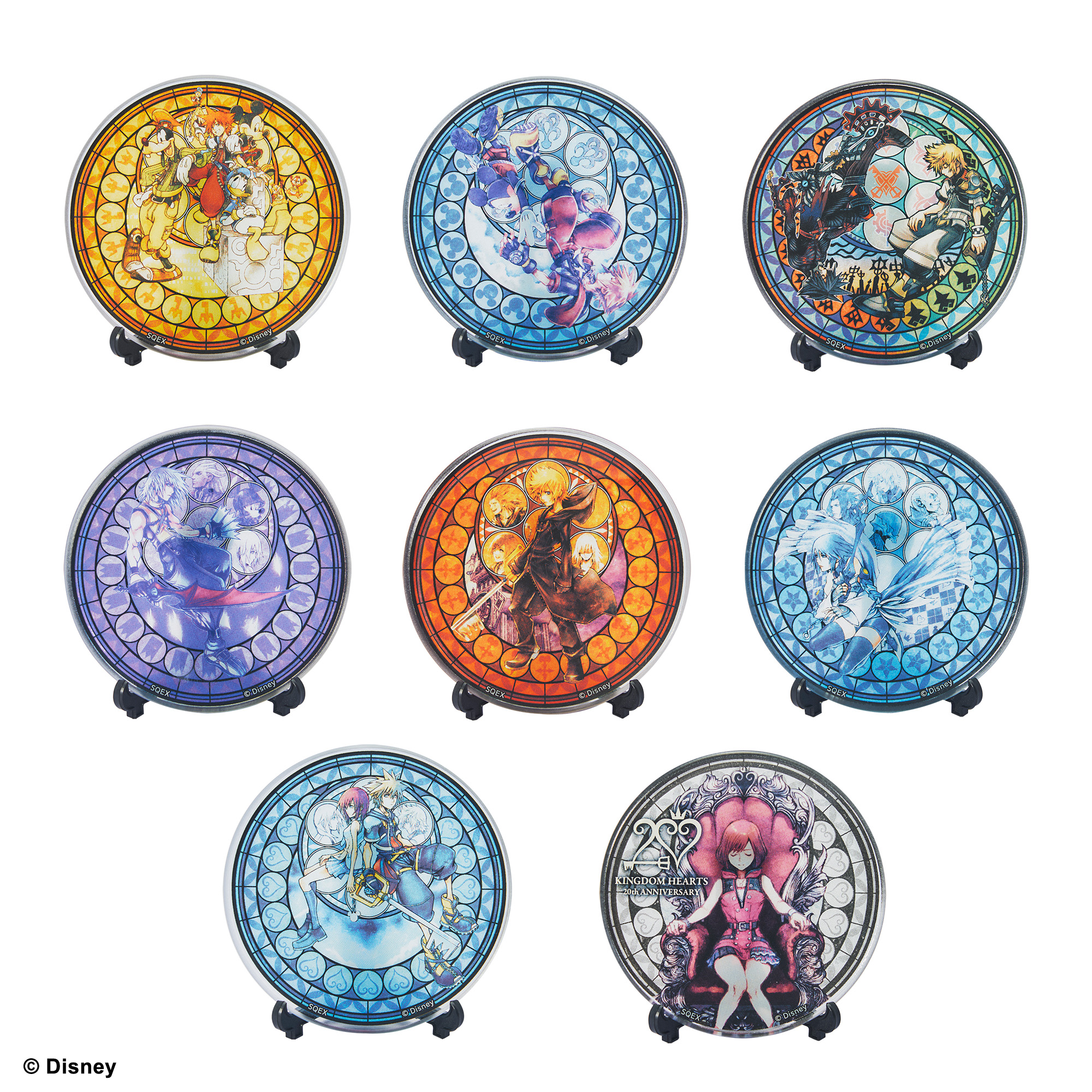 KINGDOM HEARTS 20th ANNIVERSARY Plate Collection Vol.2 (BLIND BOX 