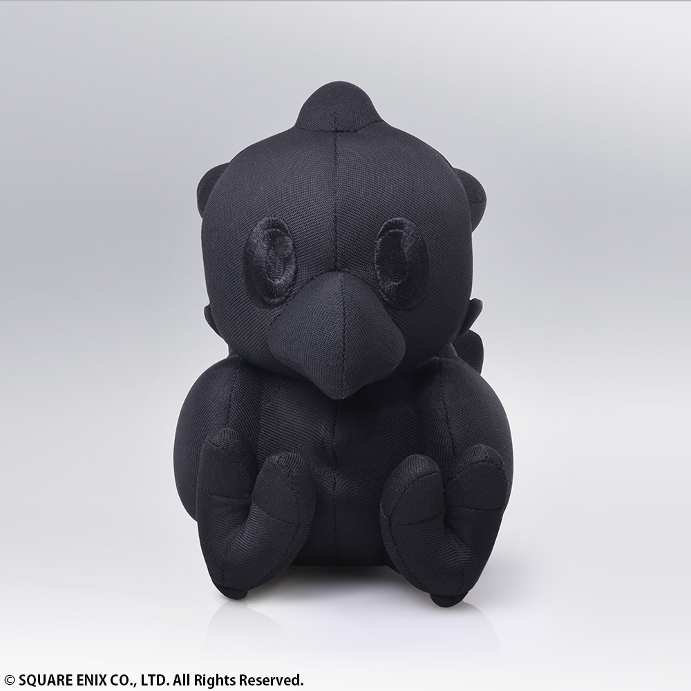 black chocobo plush