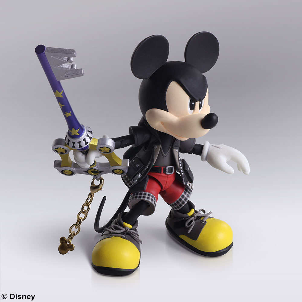 KING MICKEY Kingdom Hearts III Bring Arts Action Figure by Square Enix