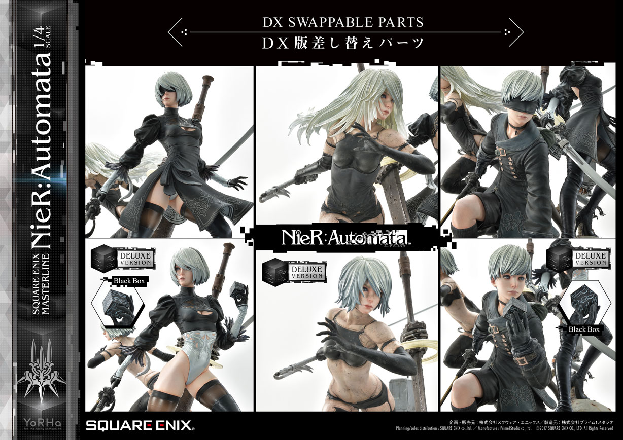 Square Enix Masterline Nier Automata 1 4 Scale Deluxe Ver Statue Square Enix Store