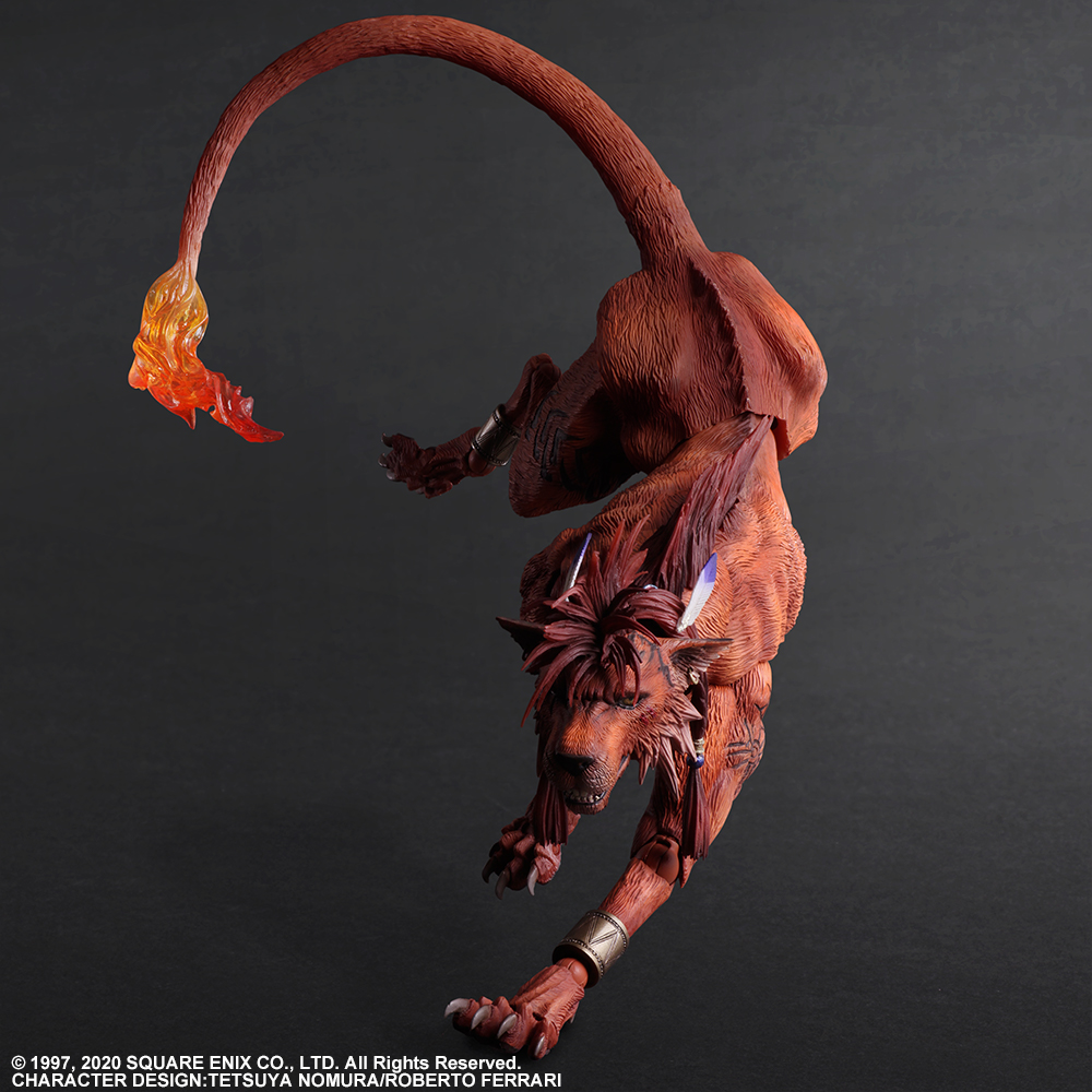 red xiii action figure