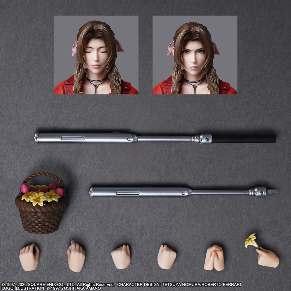 final fantasy vii remake play arts kai aerith gainsborough
