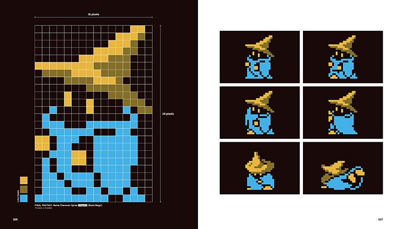 Ff Dot The Pixel Art Of Final Fantasy Import Book Square Enix Store