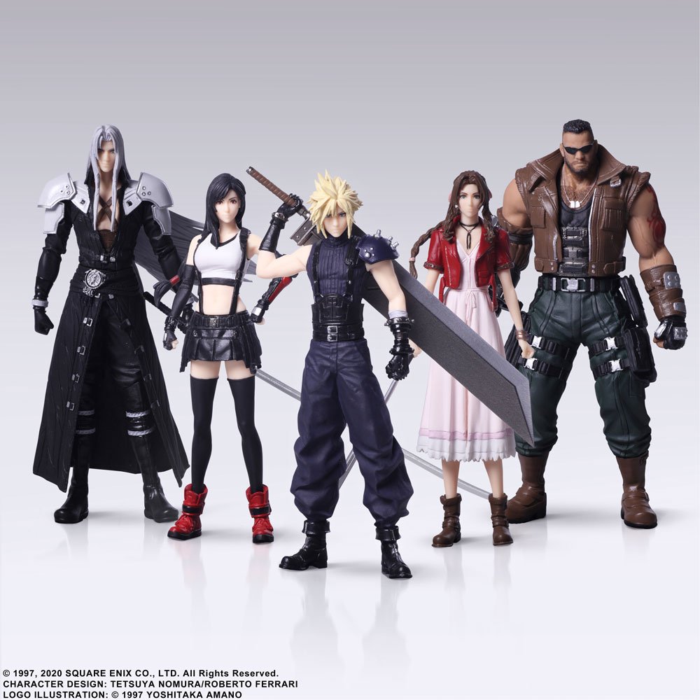 final fantasy vii action figures