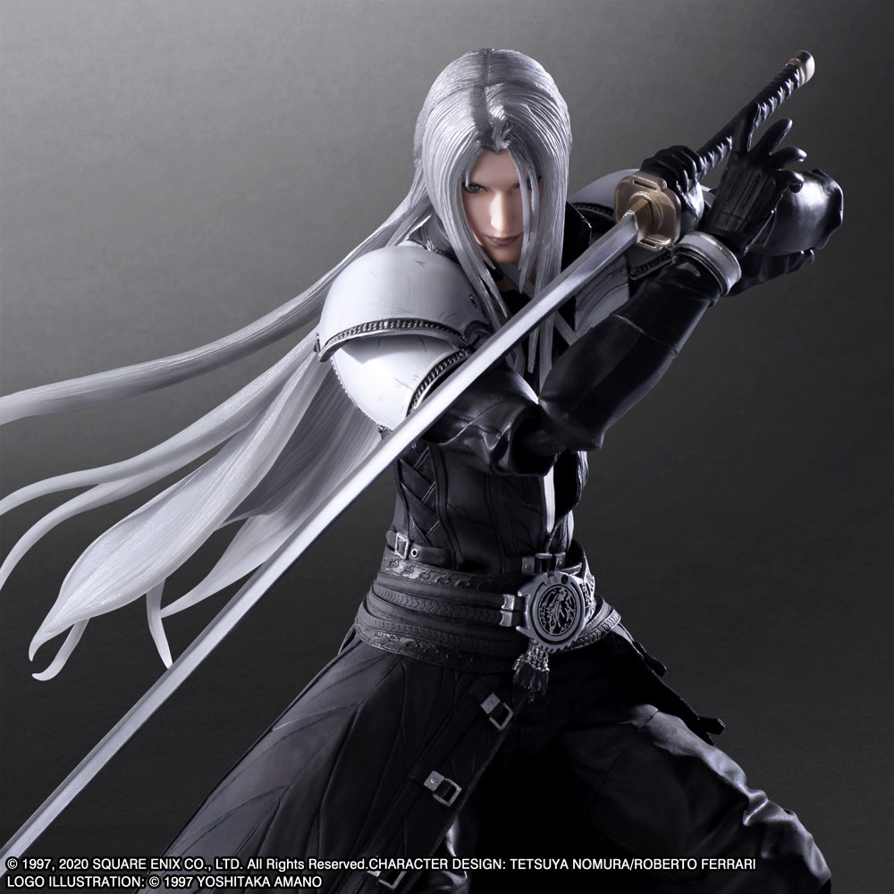 Play Arts Kai Final Fantasy VII 7 Advent Children Sephiroth Action Figure 