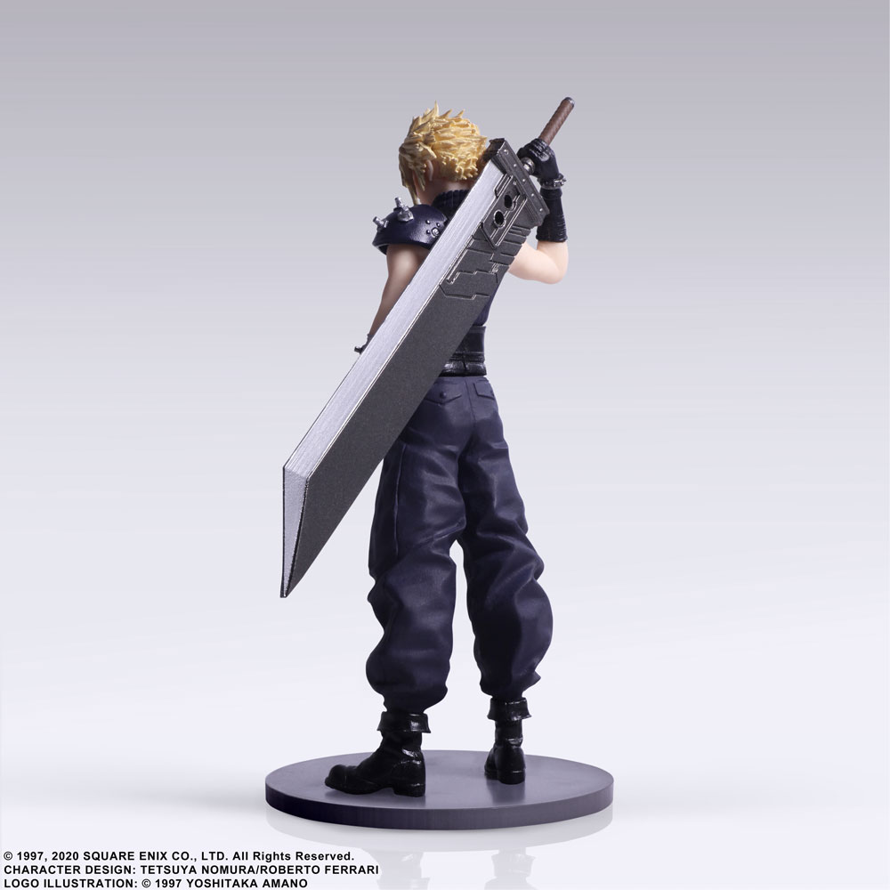 final fantasy vii remake statuette